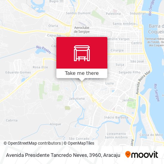 Mapa Avenida Presidente Tancredo Neves, 3960
