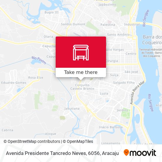 Avenida Presidente Tancredo Neves, 6056 map