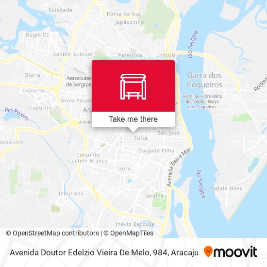 Avenida Doutor Edelzio Vieira De Melo, 984 map