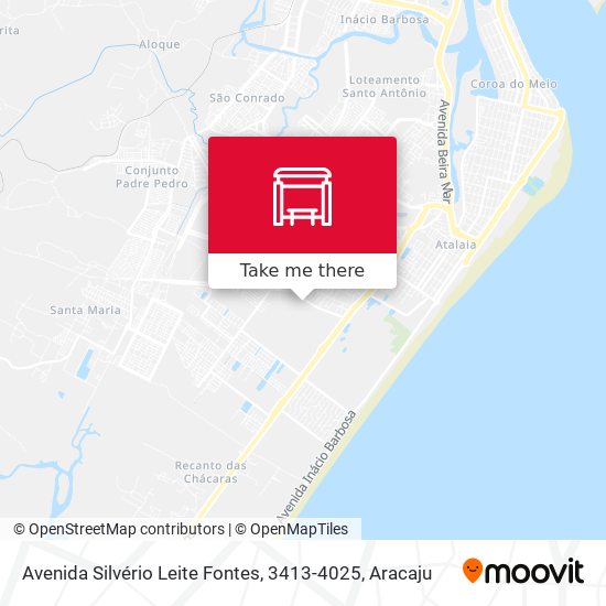 Mapa Avenida Silvério Leite Fontes, 3413-4025