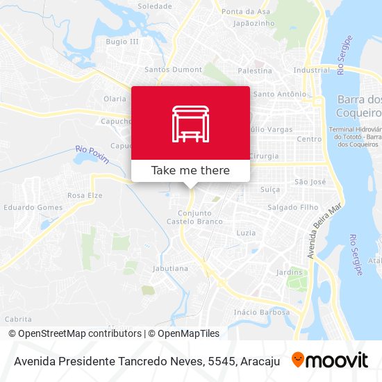 Avenida Presidente Tancredo Neves, 5545 map