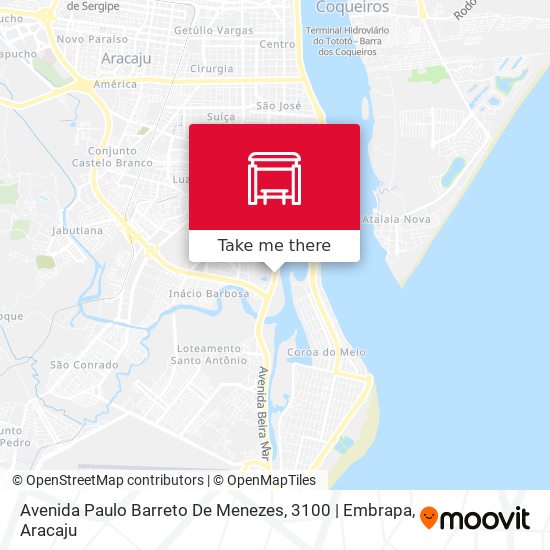 Avenida Paulo Barreto De Menezes, 3100 | Embrapa map