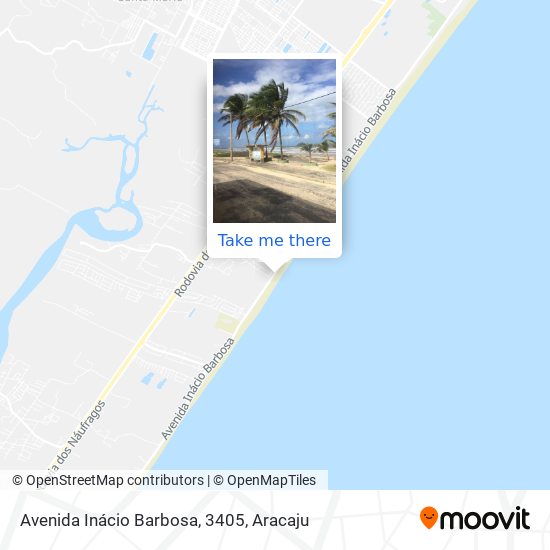 Mapa Avenida Inácio Barbosa, 3405