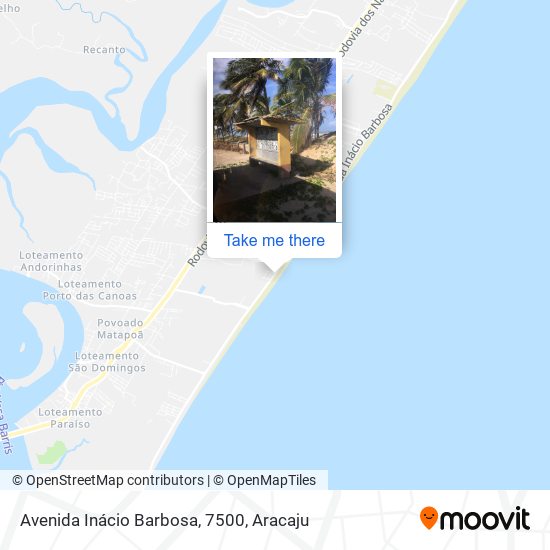 Mapa Avenida Inácio Barbosa, 7500