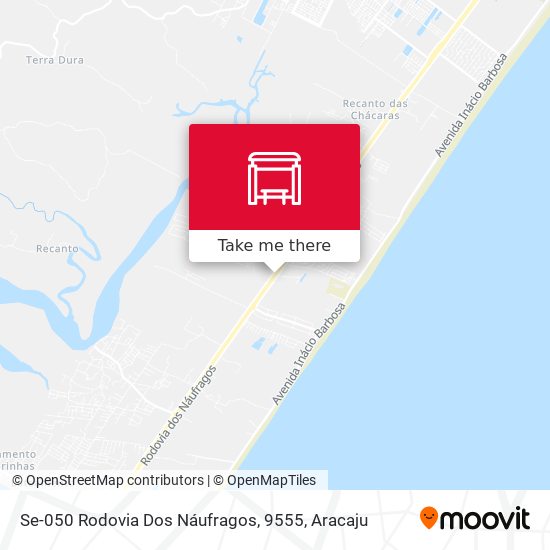 Se-050 Rodovia Dos Náufragos, 9555 map