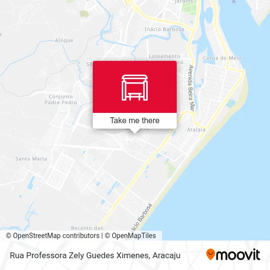 Rua Professora Zely Guedes Ximenes map