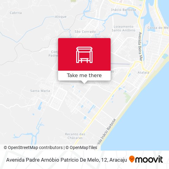 Avenida Padre Arnóbio Patrício De Melo, 12 map