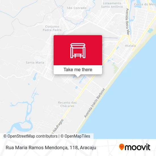 Rua Maria Ramos Mendonça, 118 map