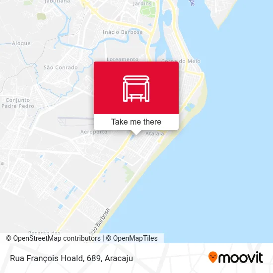 Rua François Hoald, 689 map