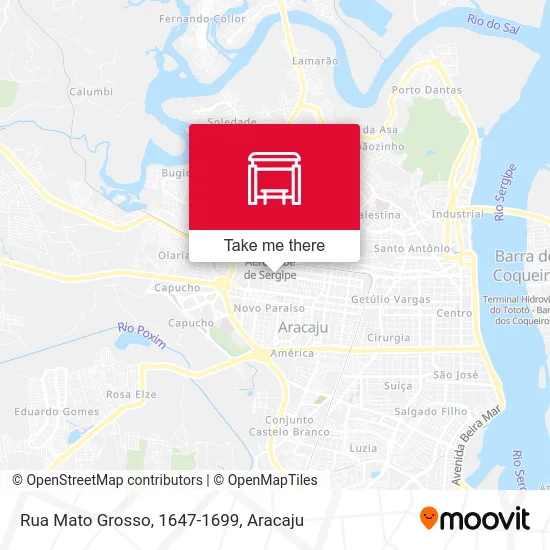 Rua Mato Grosso, 1647-1699 map