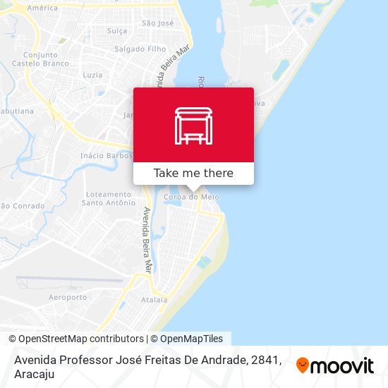 Avenida Professor José Freitas De Andrade, 2841 map