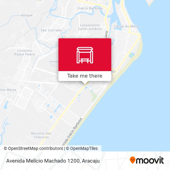 Avenida Melício Machado 1200 map