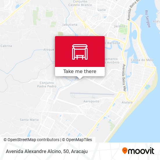 Mapa Avenida Alexandre Alcino, 50