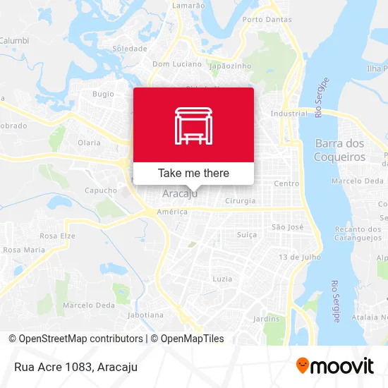 Rua Acre 1083 map