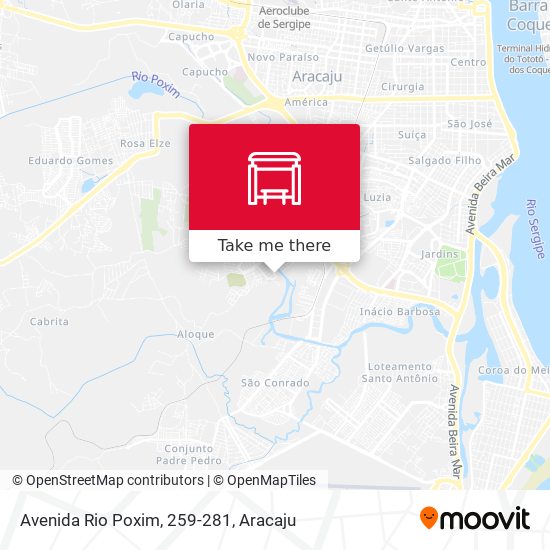 Avenida Rio Poxim, 259-281 map