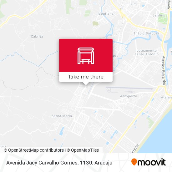 Avenida Jacy Carvalho Gomes, 1130 map