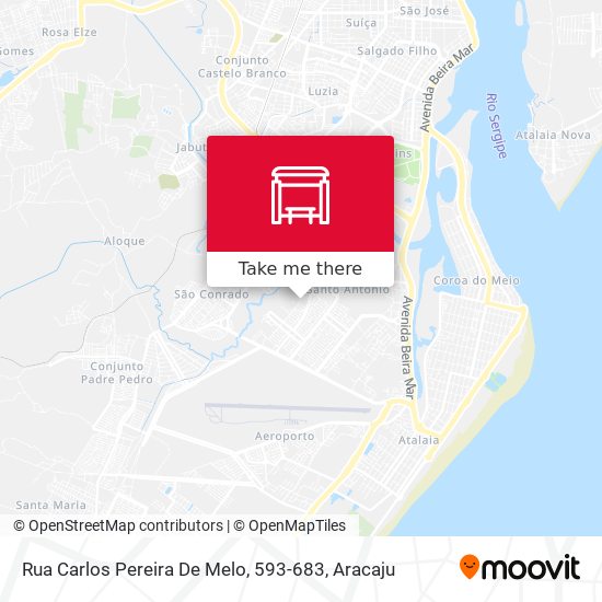 Mapa Rua Carlos Pereira De Melo, 593-683