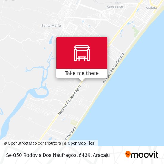 Se-050 Rodovia Dos Náufragos, 6439 map