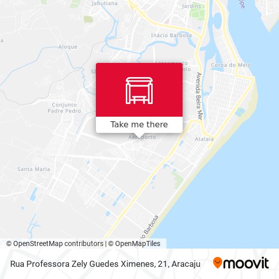 Rua Professora Zely Guedes Ximenes, 21 map