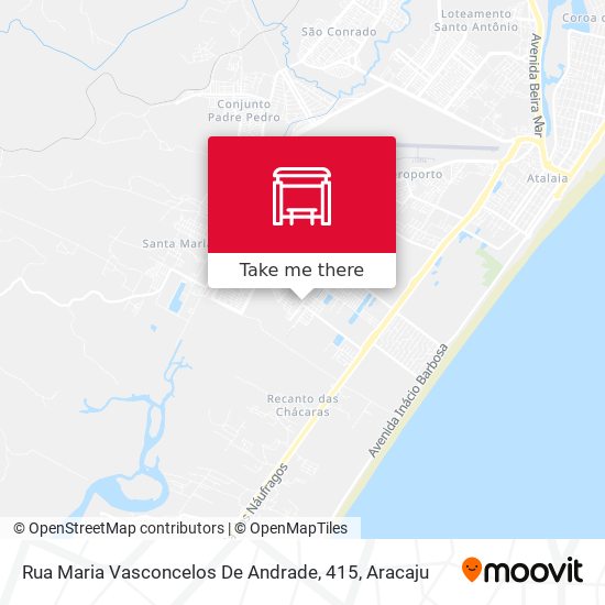 Mapa Rua Maria Vasconcelos De Andrade, 415