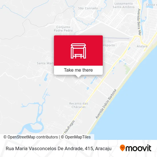 Rua Maria Vasconcelos De Andrade, 415 map