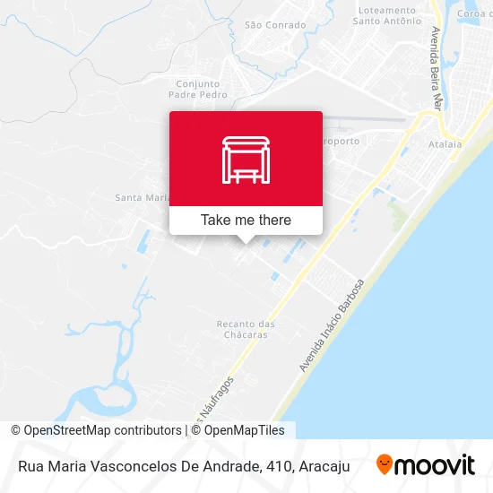 Rua Maria Vasconcelos De Andrade, 410 map