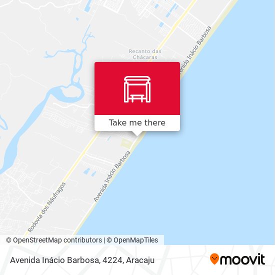 Mapa Avenida Inácio Barbosa, 4224