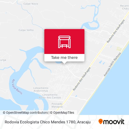 Mapa Rodovia Ecologista Chico Mendes 1780