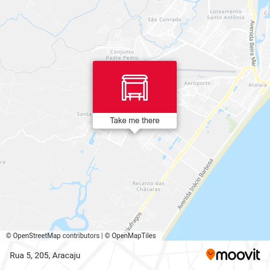 Rua 5, 205 map