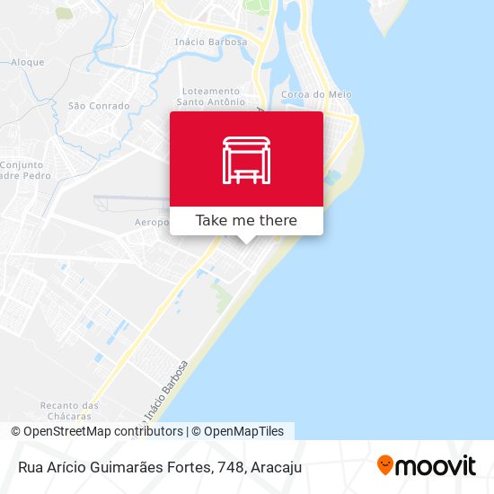 Rua Arício Guimarães Fortes, 748 map