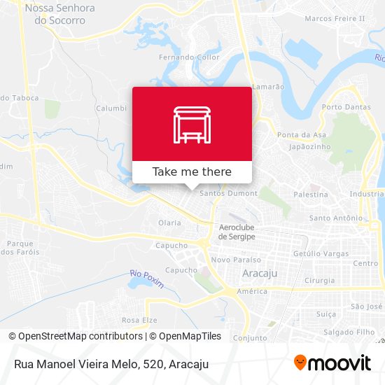 Rua Manoel Vieira Melo, 520 map