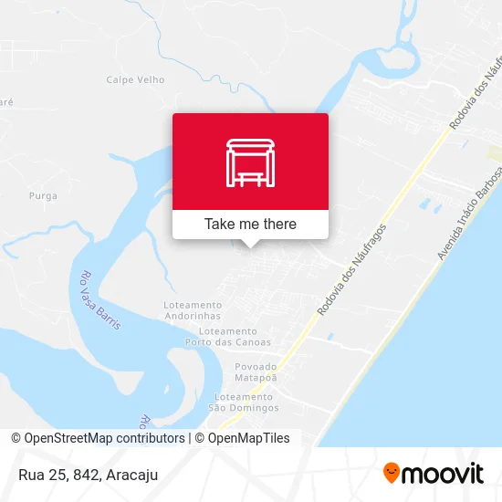 Rua 25, 842 map