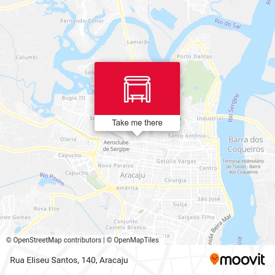 Rua Eliseu Santos, 140 map