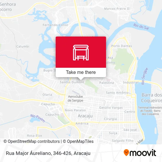 Rua Major Áureliano, 346-426 map