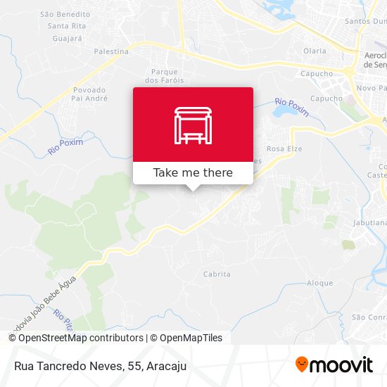 Rua Tancredo Neves, 55 map