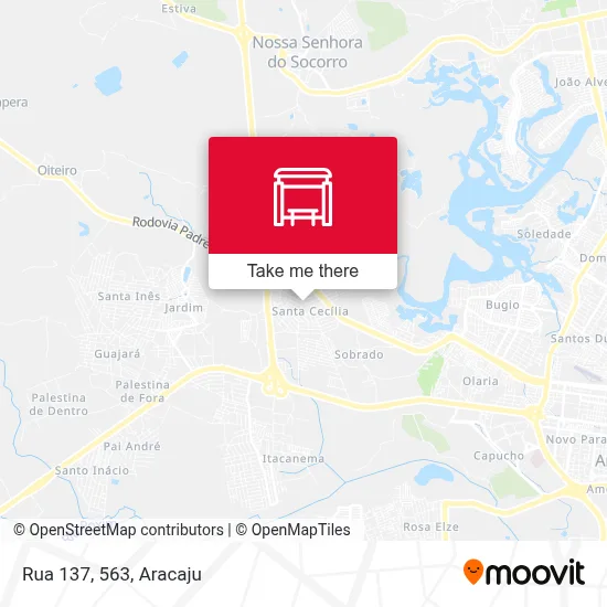 Rua 137, 563 map
