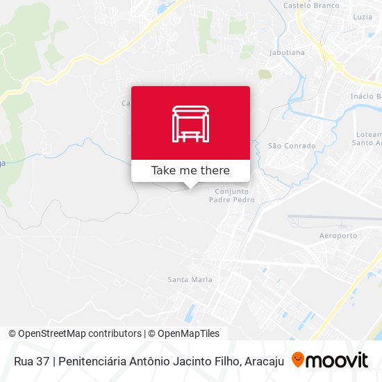 Rua 37 | Penitenciária Antônio Jacinto Filho map