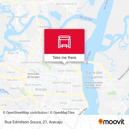 Rua Edmilson Souza, 21 map