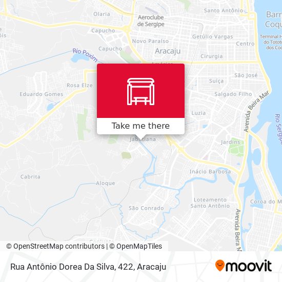 Rua Antônio Dorea Da Silva, 422 map