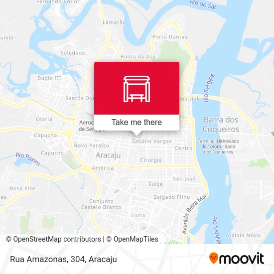 Rua Amazonas, 304 map