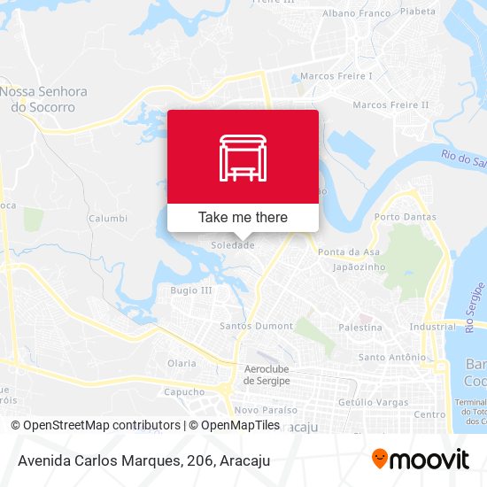 Mapa Avenida Carlos Marques, 206