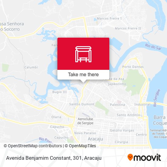 Avenida Benjamim Constant, 301 map