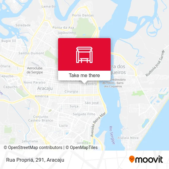 Rua Propriá, 291 map