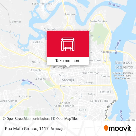 Rua Mato Grosso, 1117 map