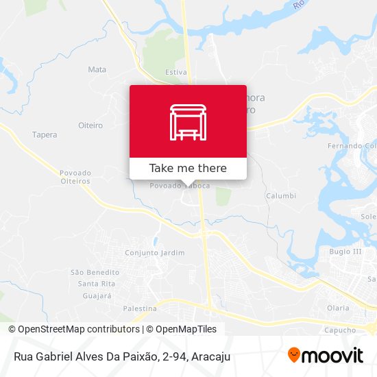 Rua Gabriel Alves Da Paixão, 2-94 map