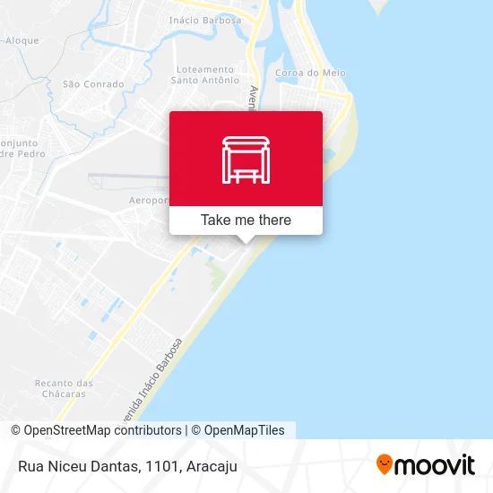 Rua Niceu Dantas, 1101 map