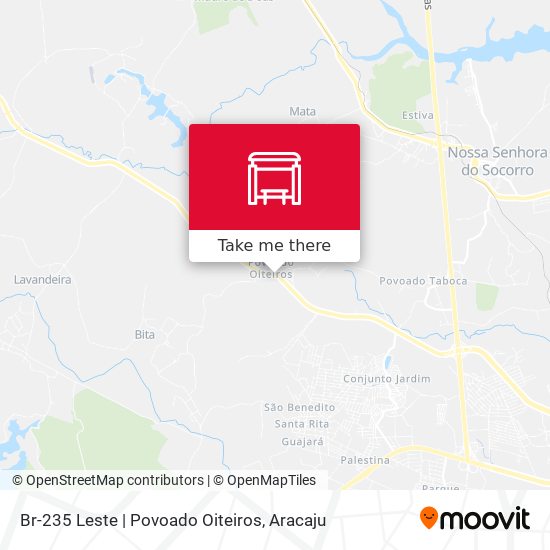Br-235 Leste | Povoado Oiteiros map