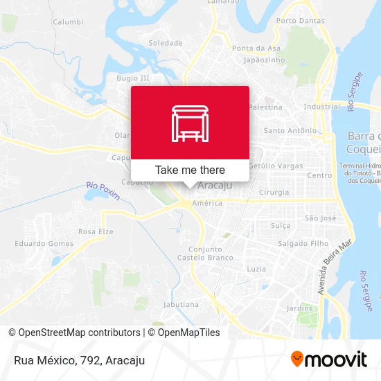 Rua México, 792 map