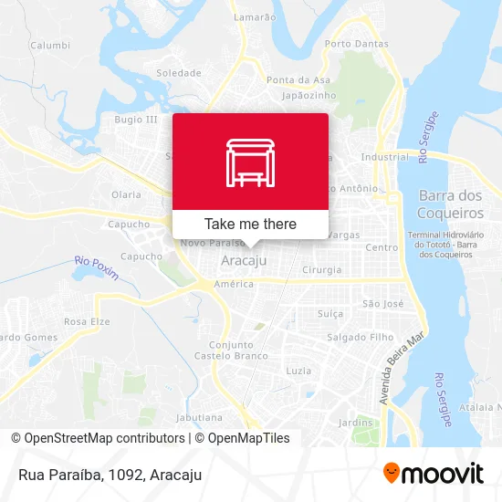 Rua Paraíba, 1092 map