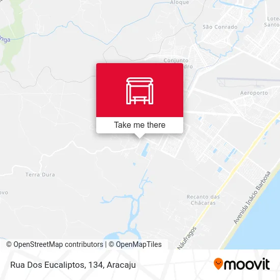 Rua Dos Eucaliptos, 134 map